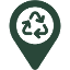 Recycle location icon