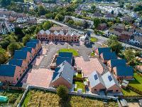 Llanidloes aerial view 