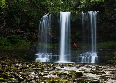 Ystradfellte waterfall