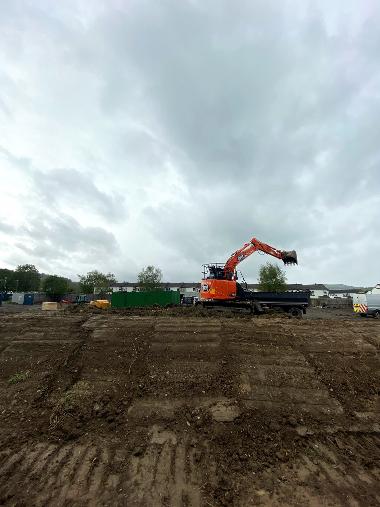 Site clearance commences at Red Dragon