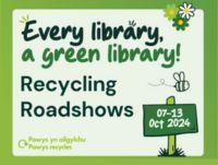 Image of the Green Libraries Week branding - english