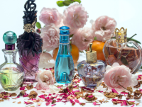 Image of bottles of perfumes